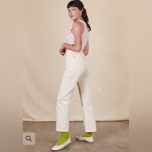 Big Bud Press Work Pant XXS Petite Vintage Tee Off White NWOT